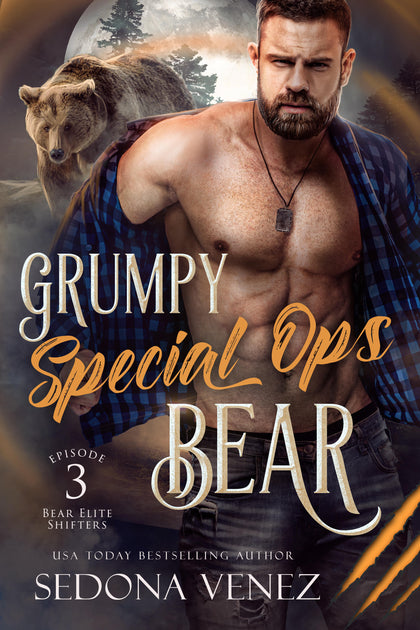 Grumpy Special Ops Bear by Sedona Venez