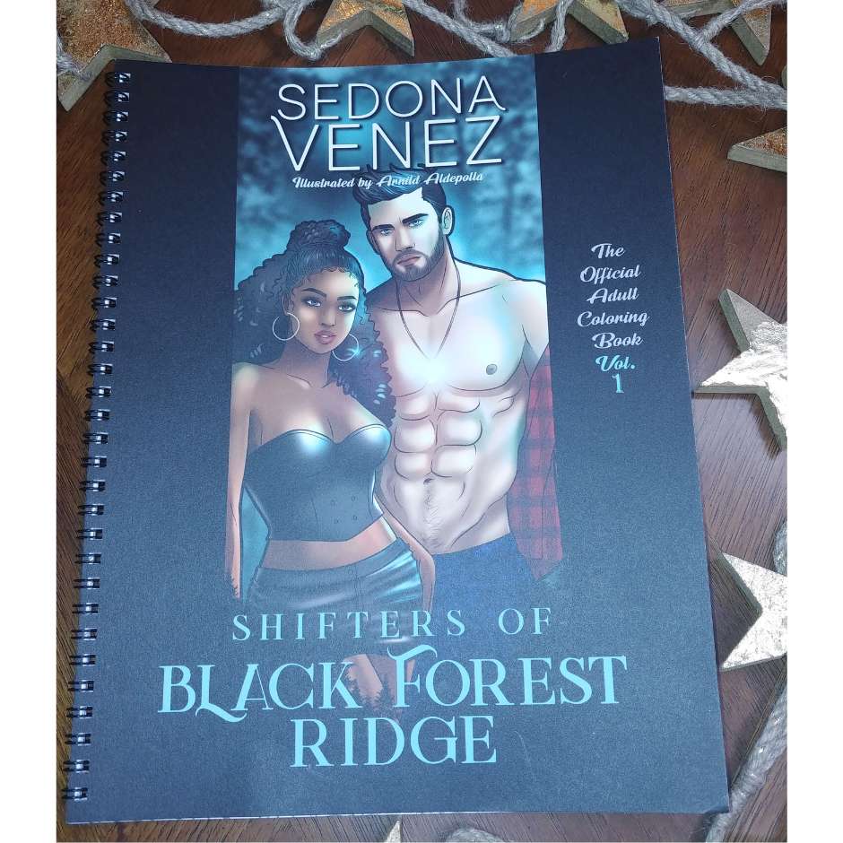 Coloring Book - Shifters of Black Forest Ridge Quinn by Sedona