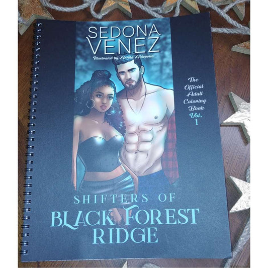Coloring Book - Shifters of Black Forest Ridge Quinn by Sedona