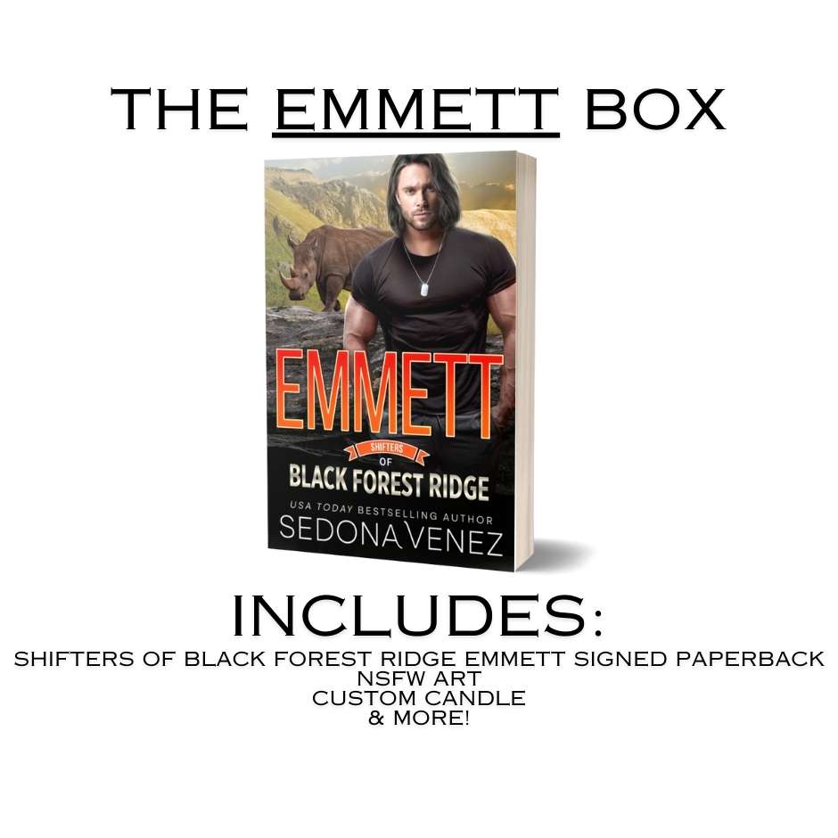 Bookish Swag Box - Shifters of Black Forest Ridge Emmett Box by Sedona Venez
