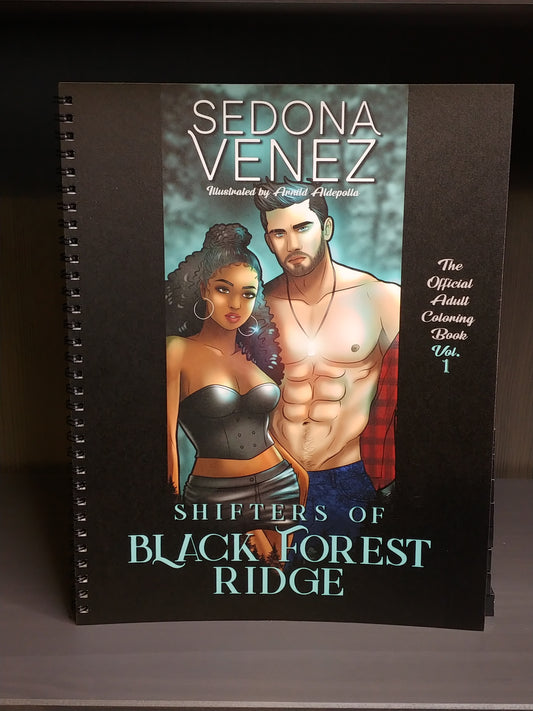 Coloring Book - Shifters of Black Forest Ridge Quinn by Sedona 